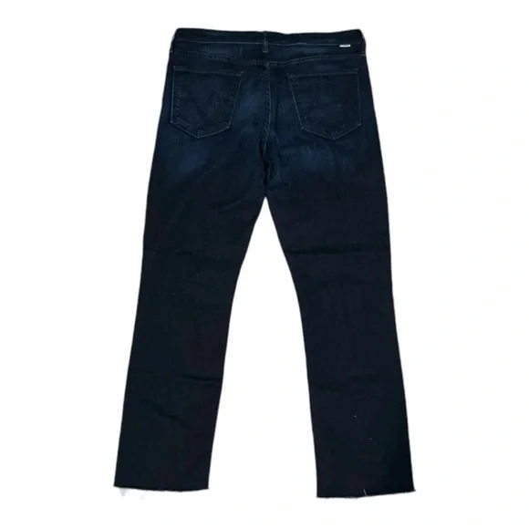 MOTHER The Mid Rise Dazzler Ankle‎ Jeans Now or Never Size 33 Denim Revolve Fray - Picture 5 of 10